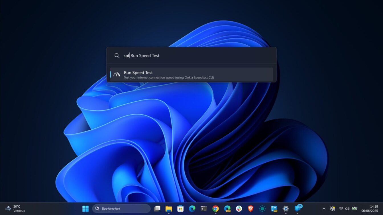 Powertoys Run Speedtest 3